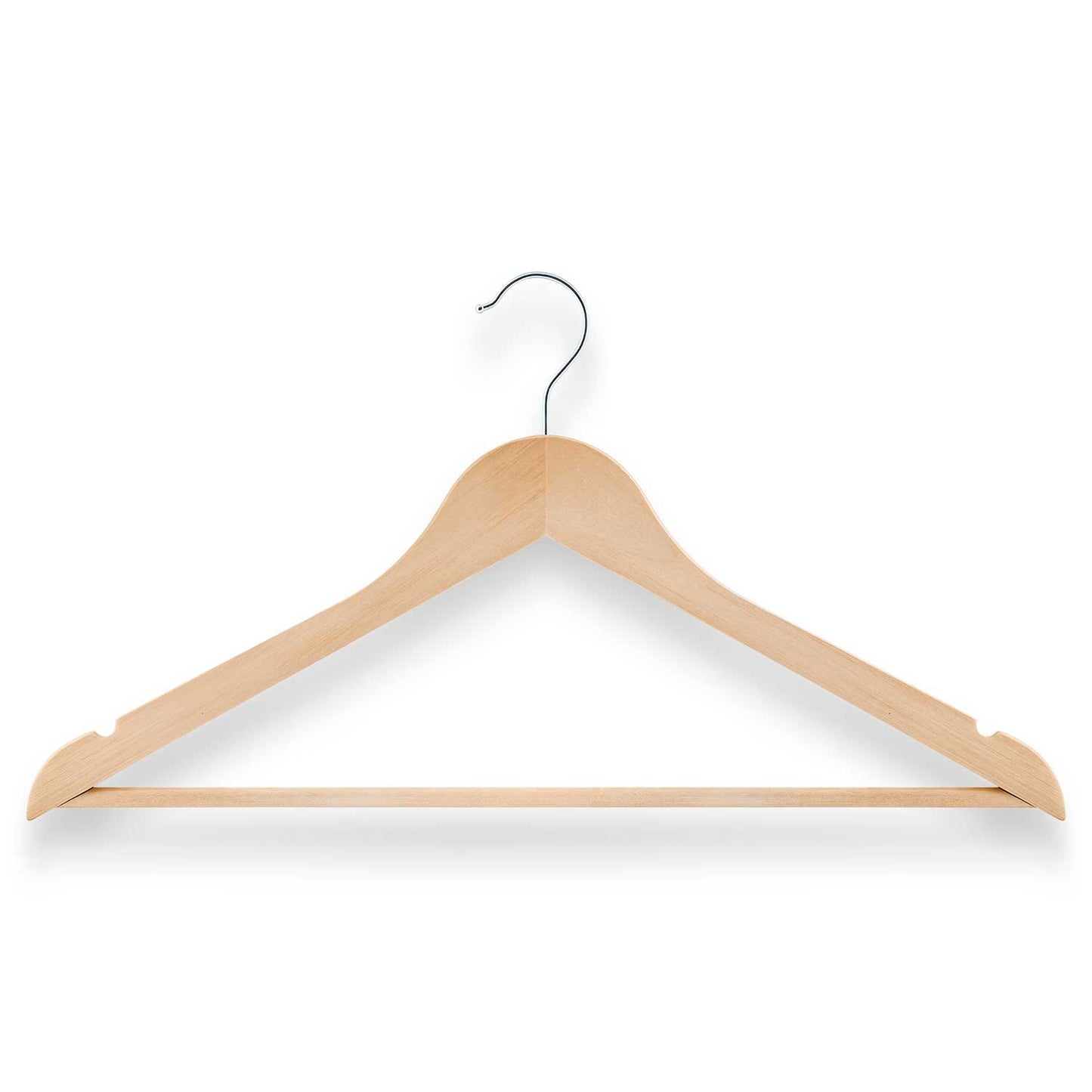 Wooden clothes hangers 30 pcs MS-858 Massido