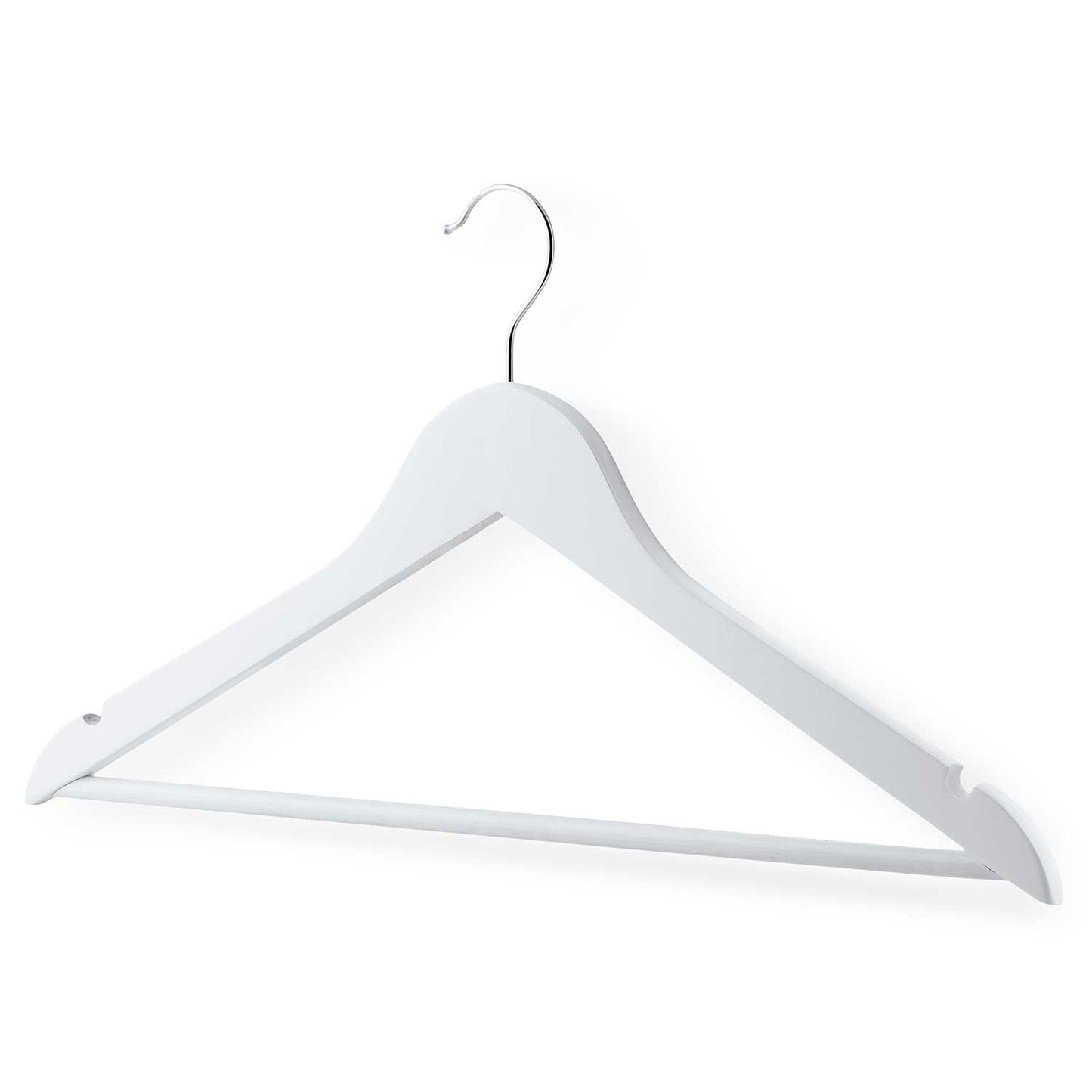 Wooden clothes hangers 30 pcs MS-858 Massido