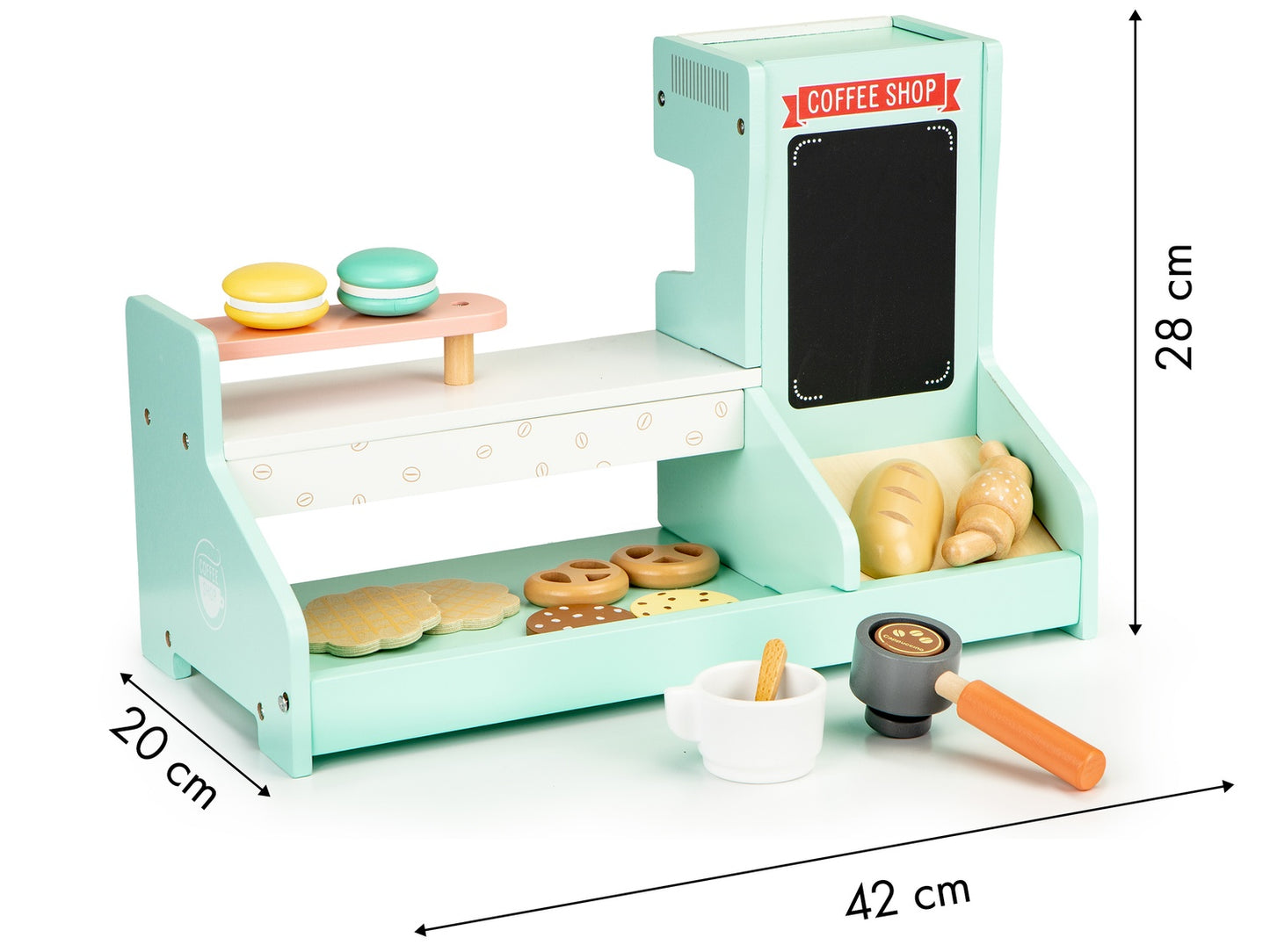 Wooden coffee shop patisserie bakery ECOTOYS