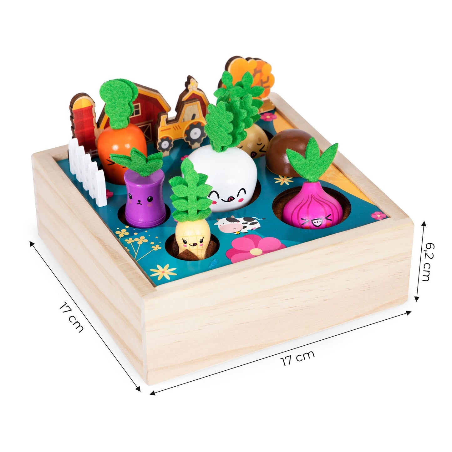 Wooden crate with vegetables vegetable garden farm