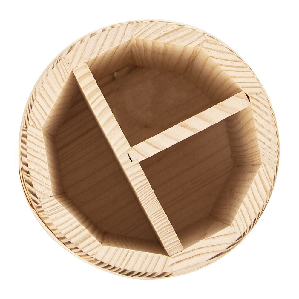 Wooden cutlery stand