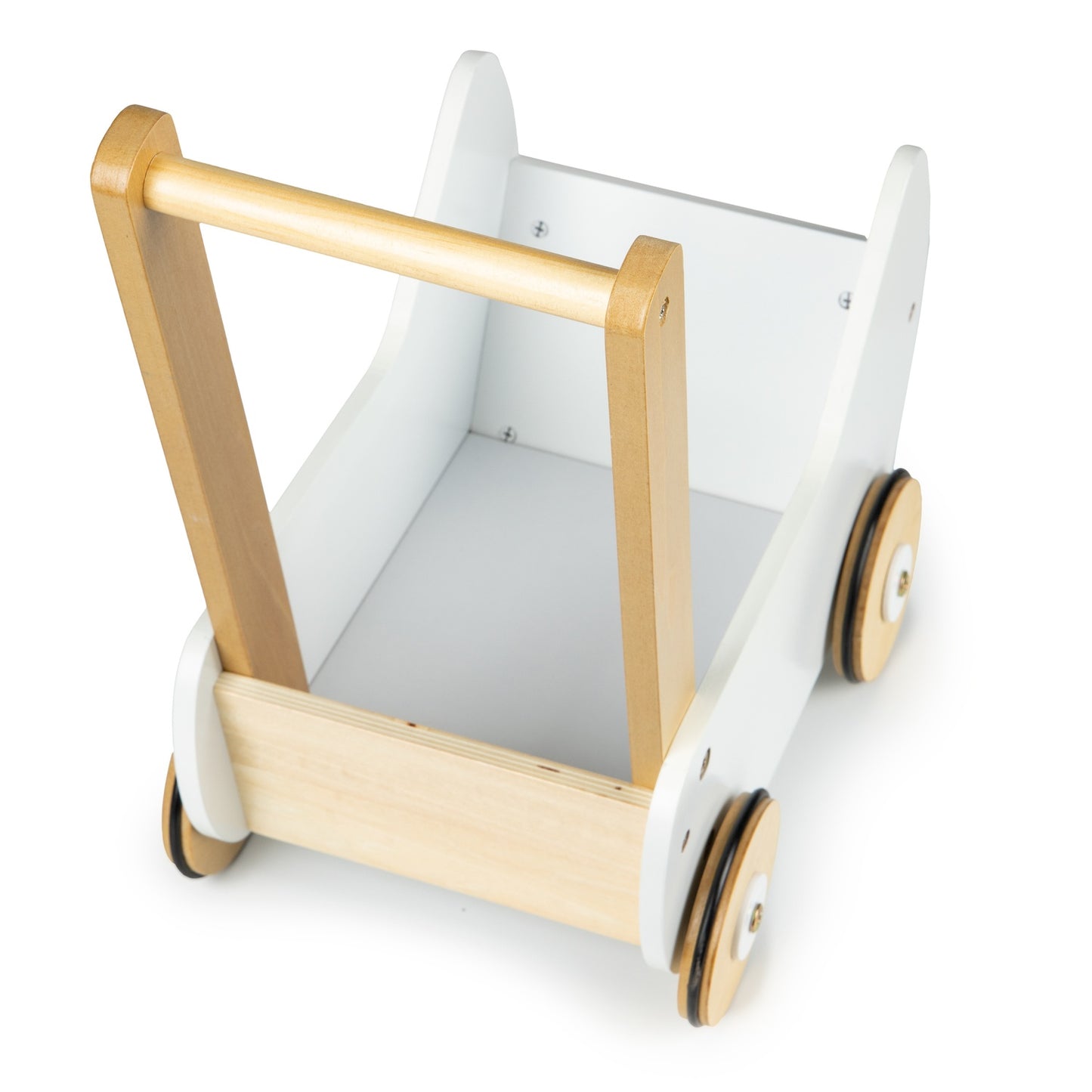 Wooden doll pram stroller walker ECOTOYS