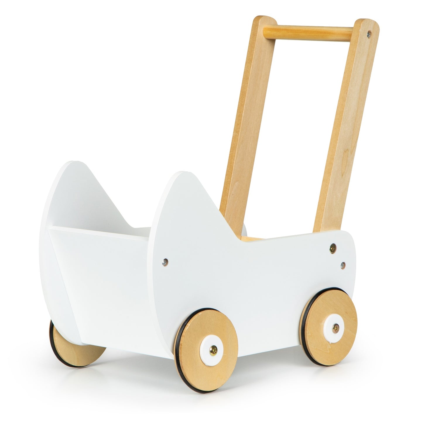 Wooden doll pram stroller walker ECOTOYS