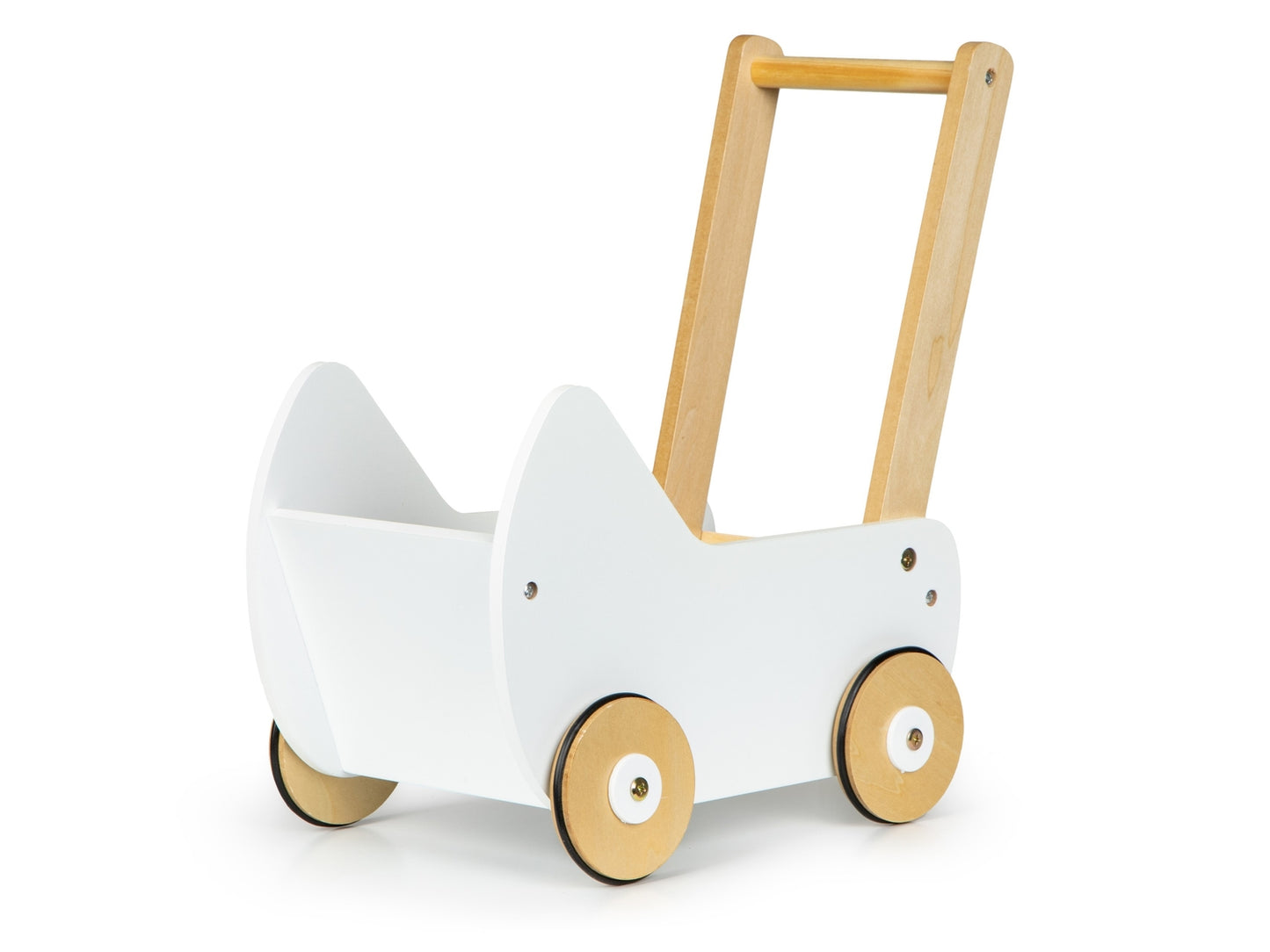 Wooden doll pram stroller walker ECOTOYS