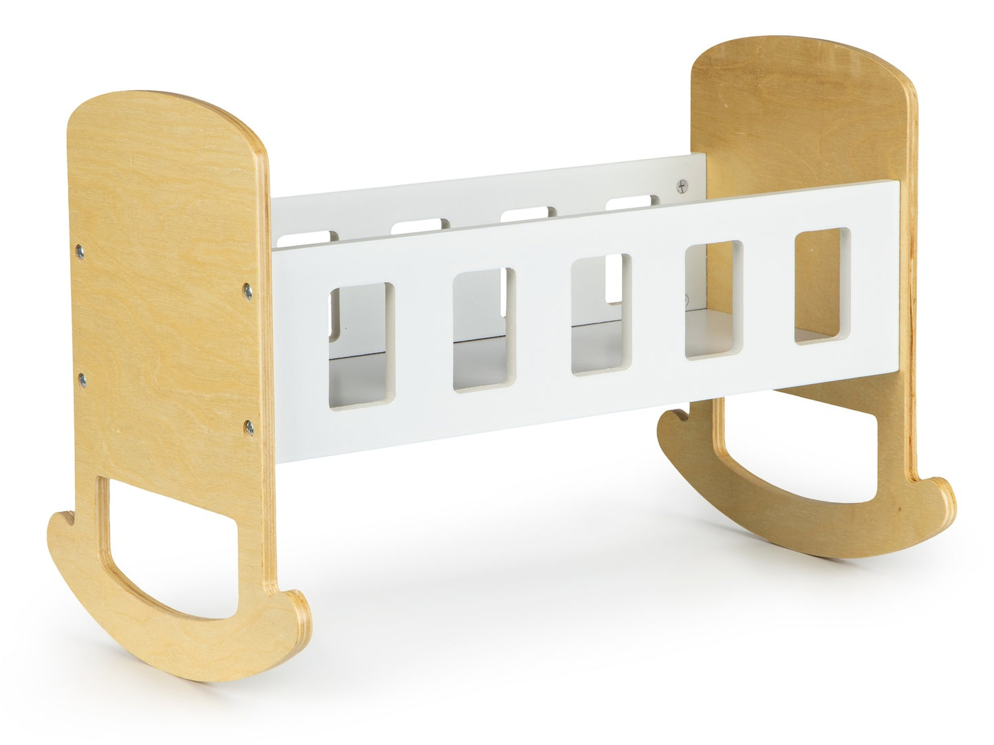 Wooden dolls' cradle ECOTOYS
