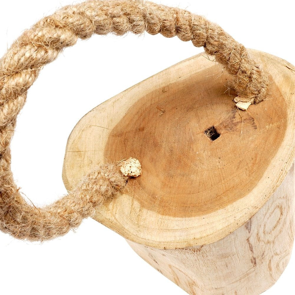 Wooden door stop - Protects walls and doors