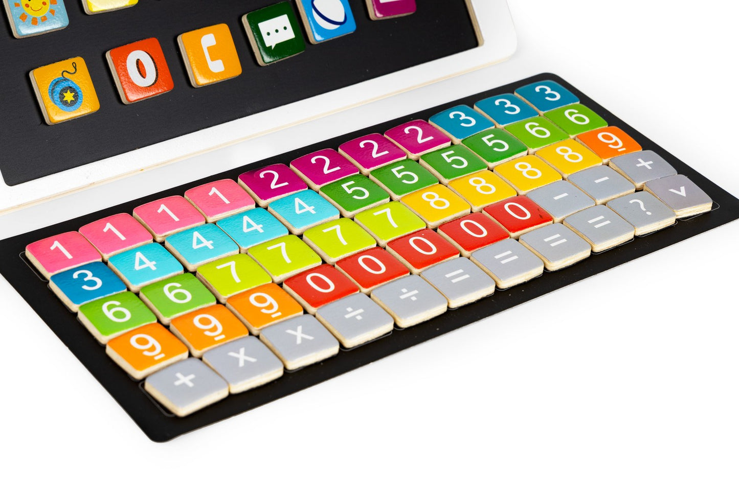 Wooden educational tablet, magnetic board ECOTOYS