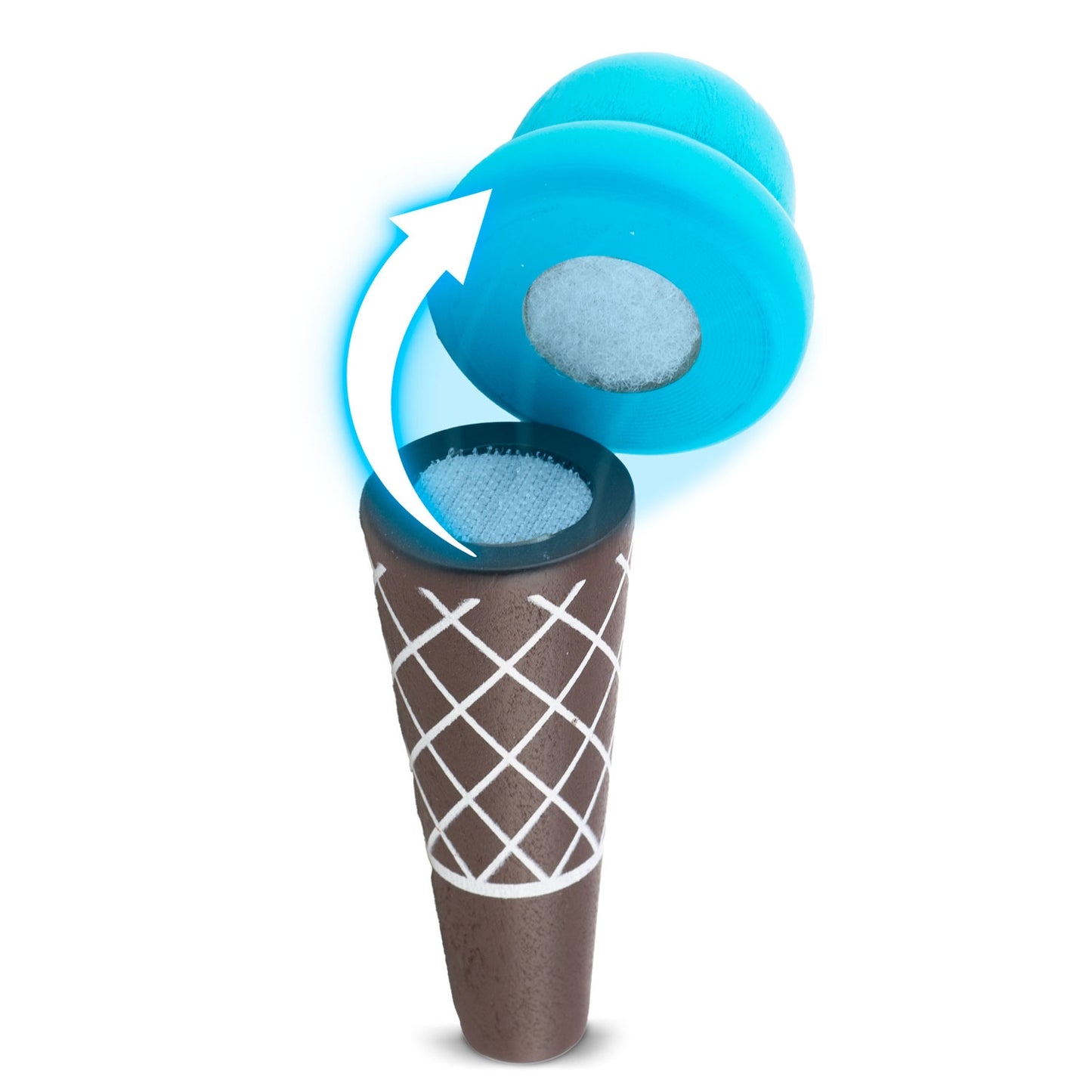 Wooden ice cream pusher walker RK-873 Ricokids