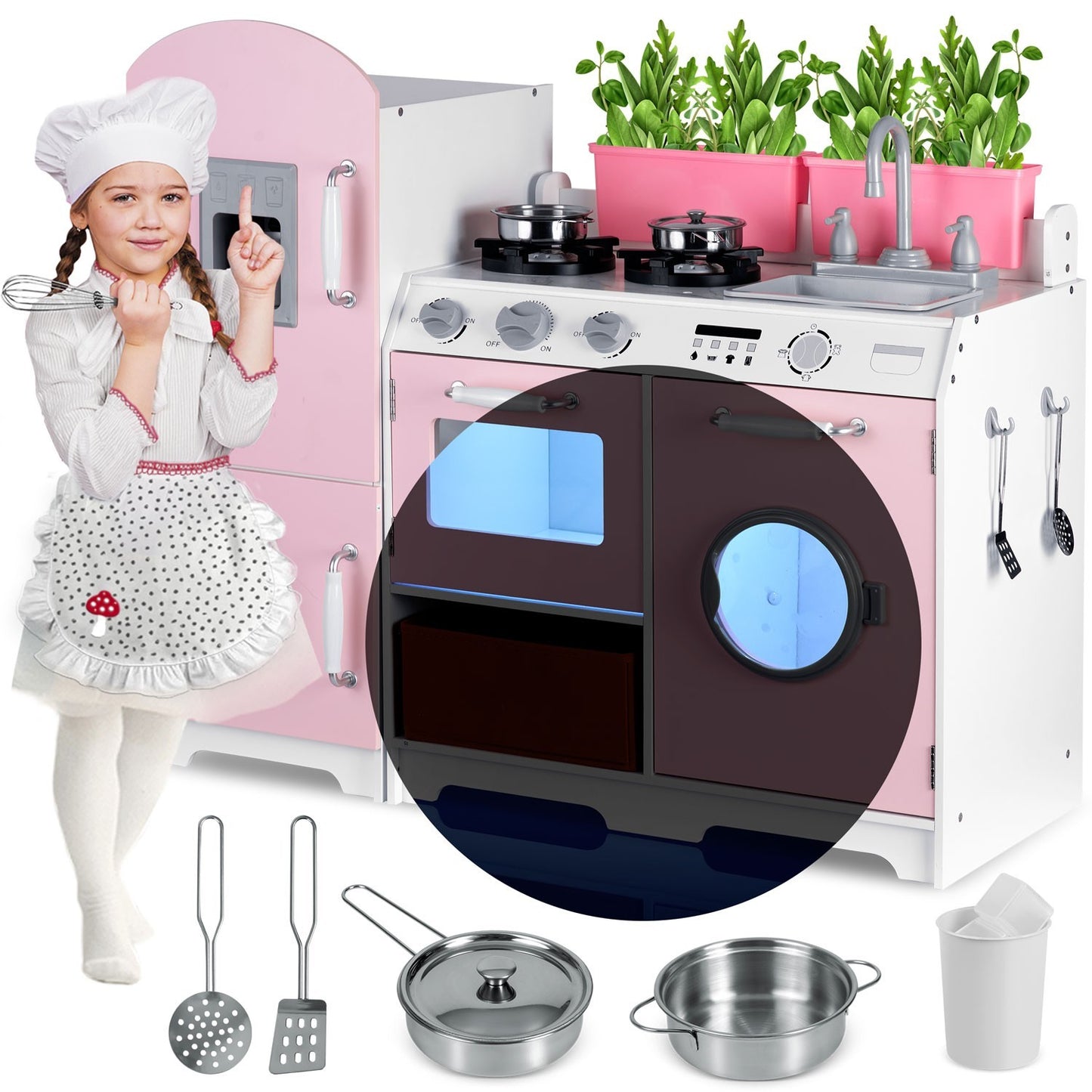 Wooden kitchen for children RC-837
