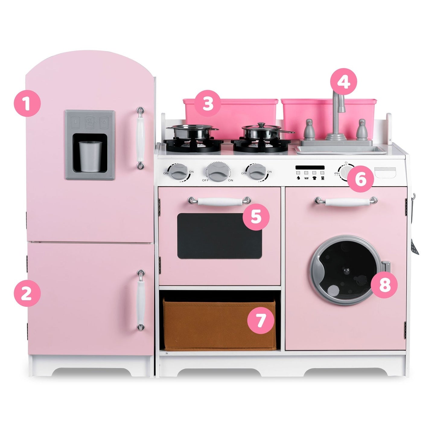 Wooden kitchen for children RC-837