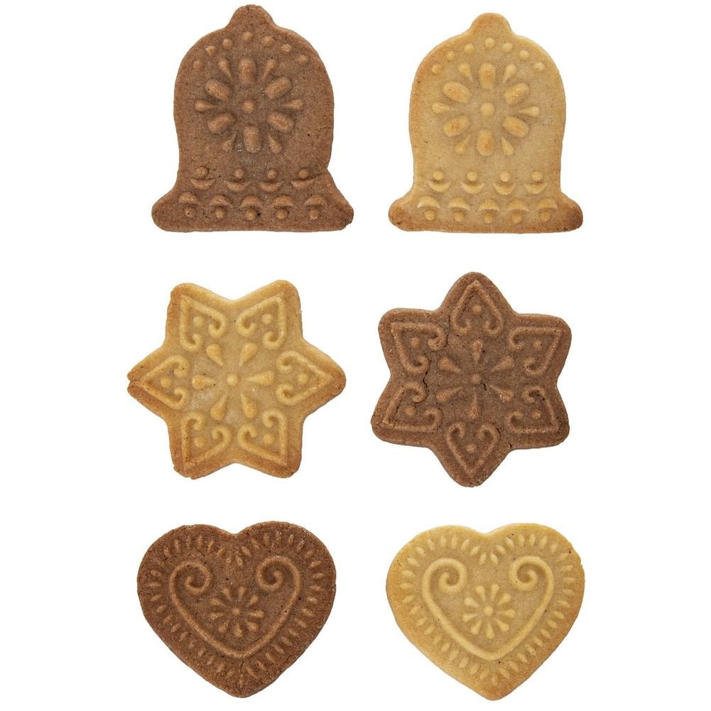 Wooden mold for beautiful patterns on cakes and gingerbread