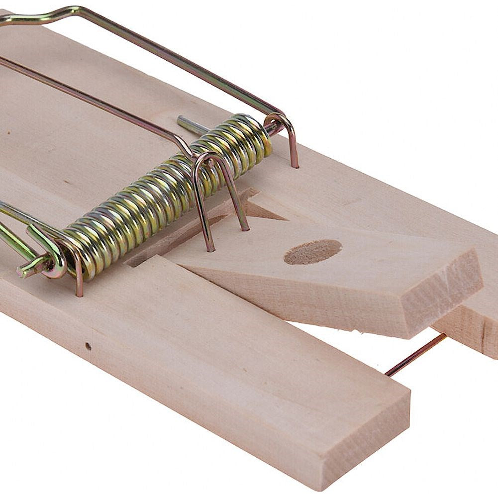 Wooden mouse trap 17.5x8.5 cm
