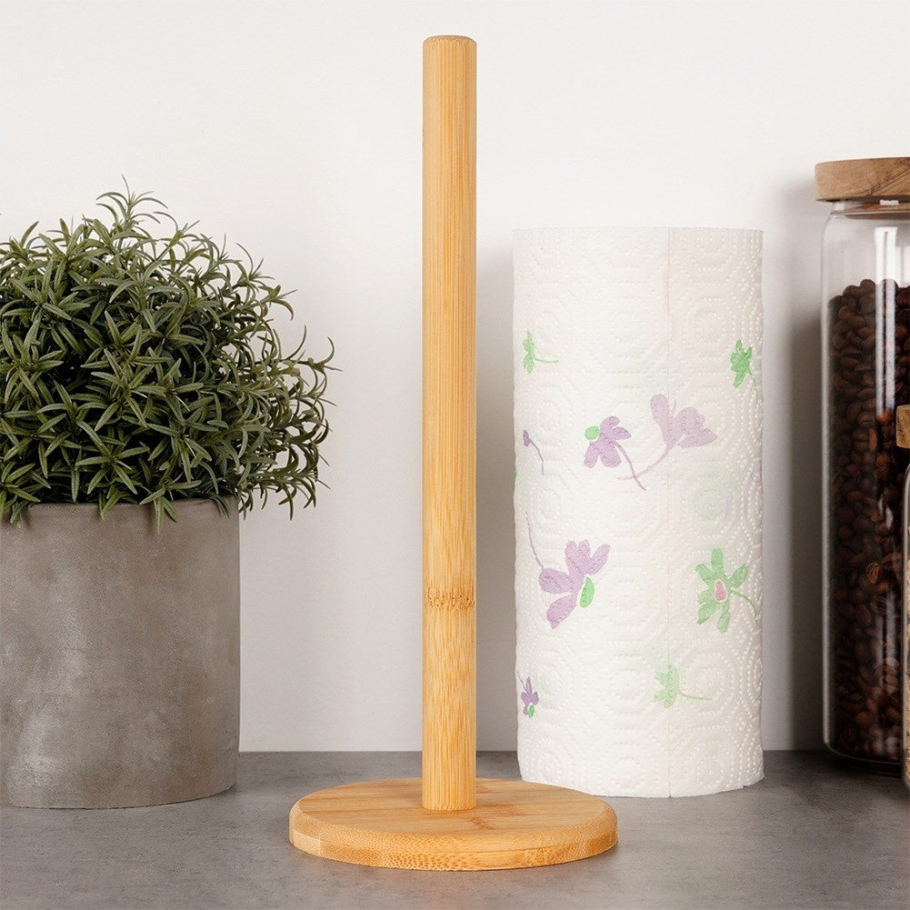 Wooden paper towel stand 29.5 cm
