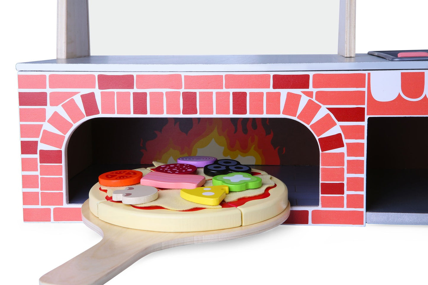 Wooden pizza oven counter accessories accessories