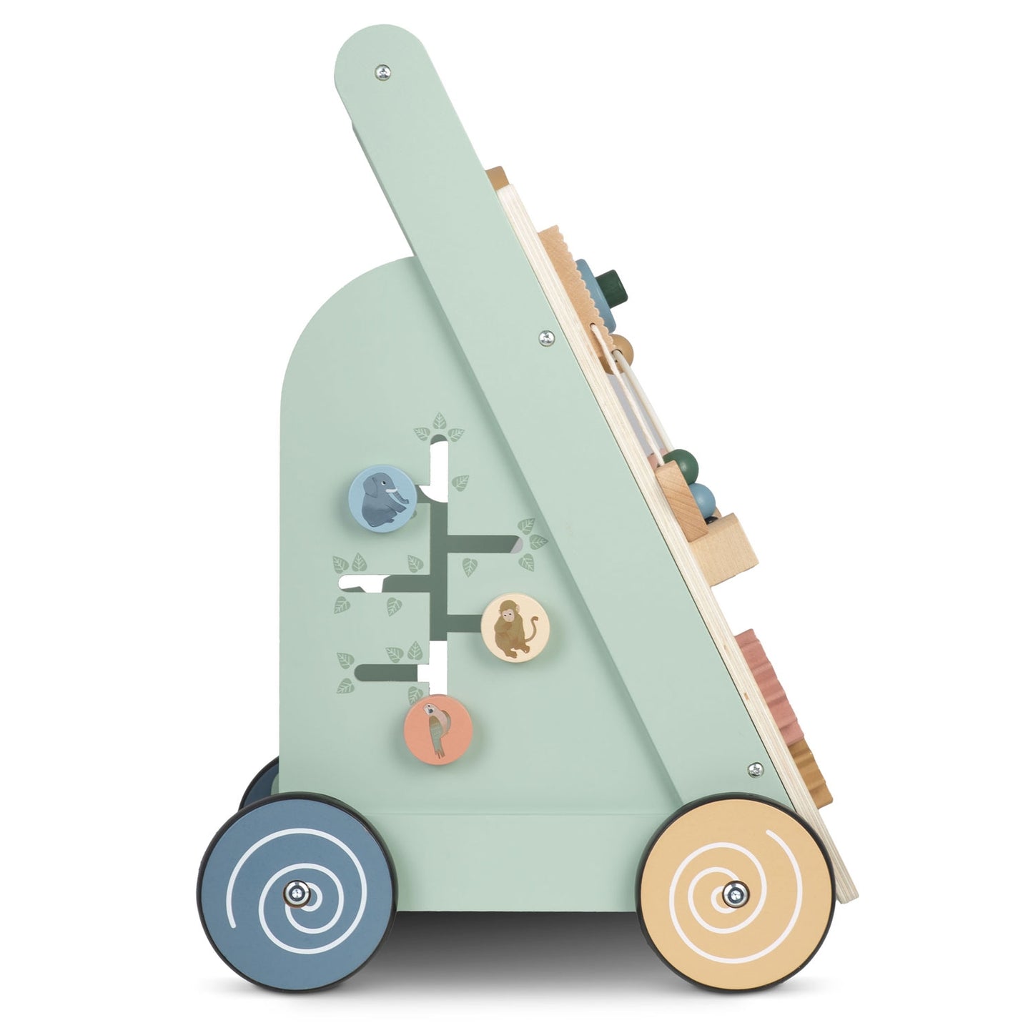 Wooden push walker NK-857 Nukido