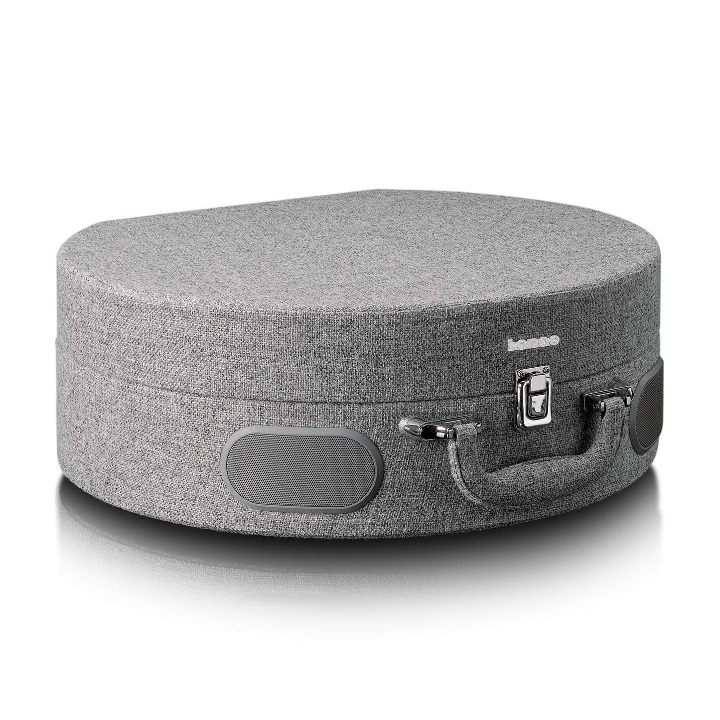 Wooden retro record player with built-in speakers, Bluetooth® and AT3600L cartridge Grey
