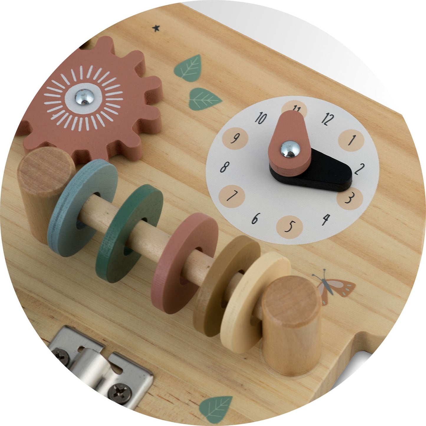 Wooden sensory board NK-859 Nukido