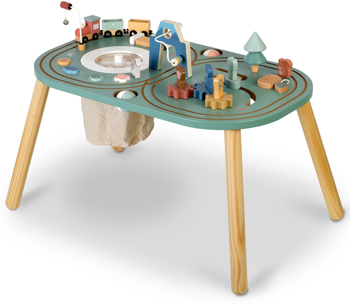 Wooden sensory table NK-865 Nukido