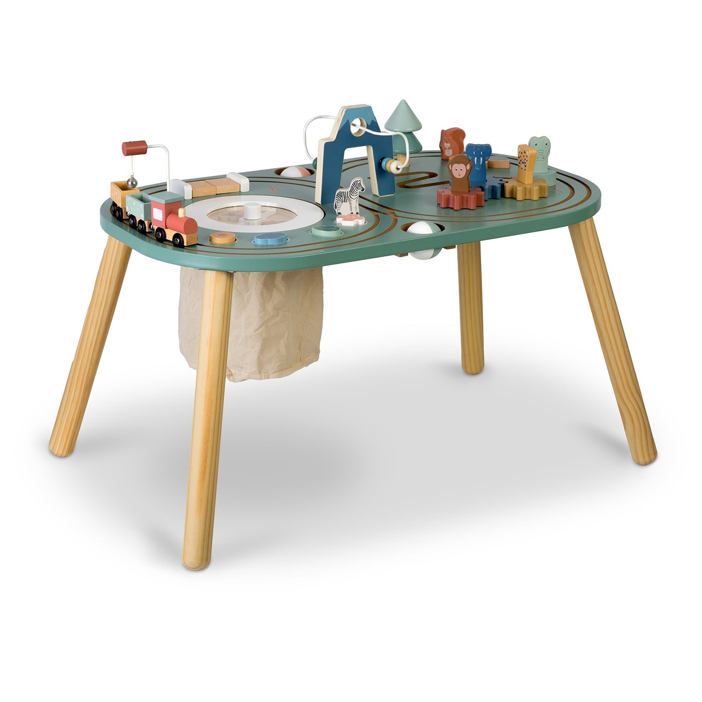 Wooden sensory table NK-865 Nukido