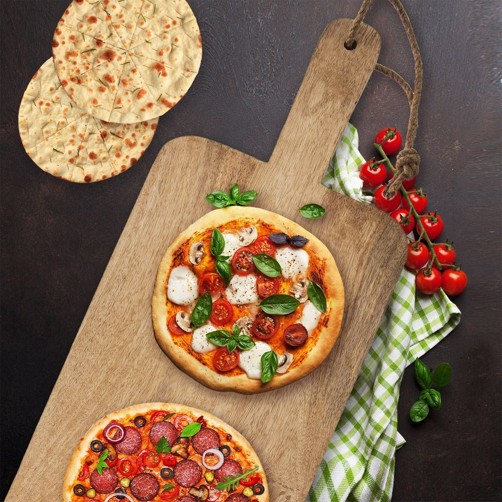 Wooden serving board on legs MANGO 100x27.5 cm