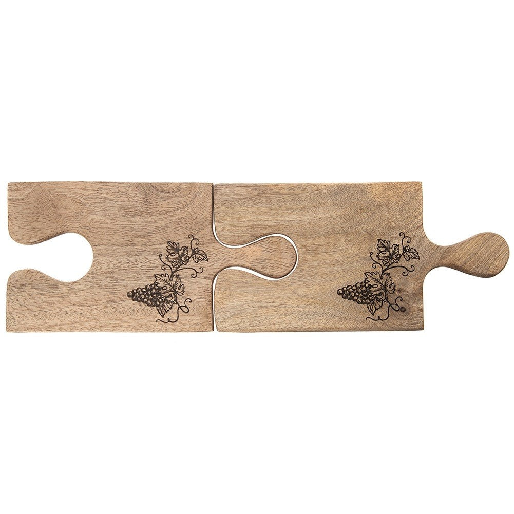 Wooden serving cutting board MANGO 29.5x15cm