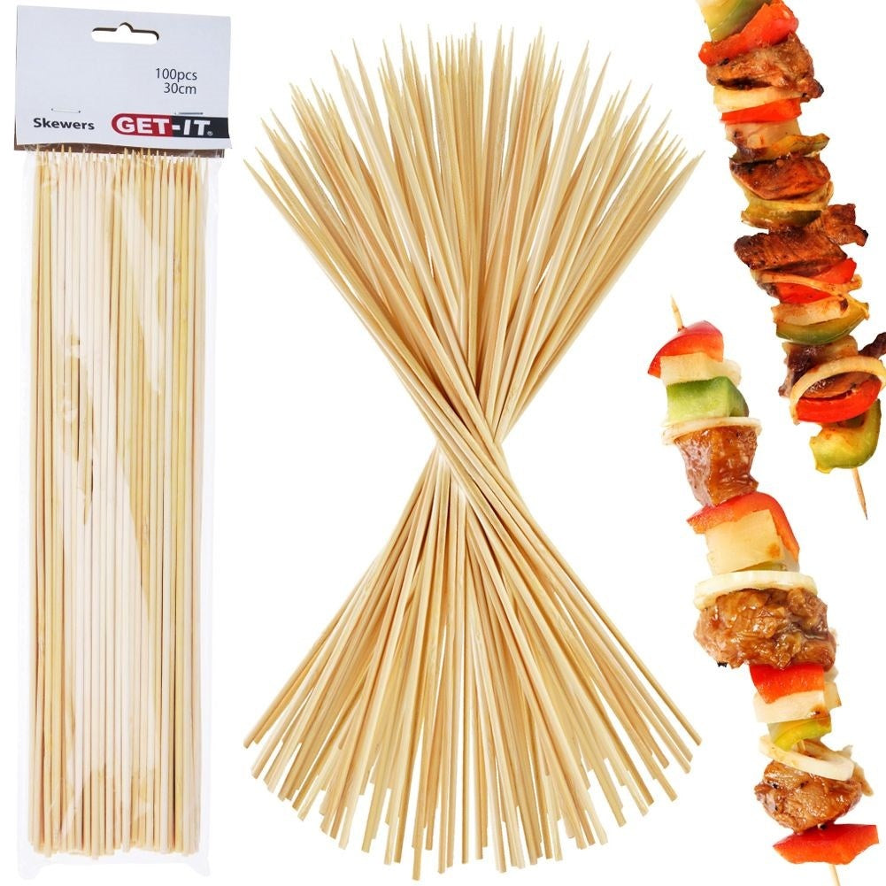 Wooden skewer 30cm - Perfect for summer barbecues