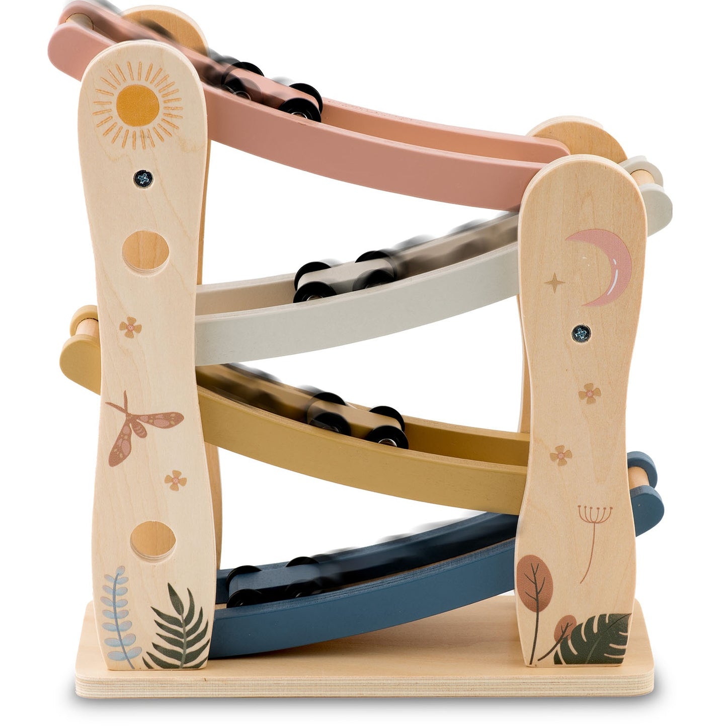 Wooden slide toy with cars NK-855 Nukido