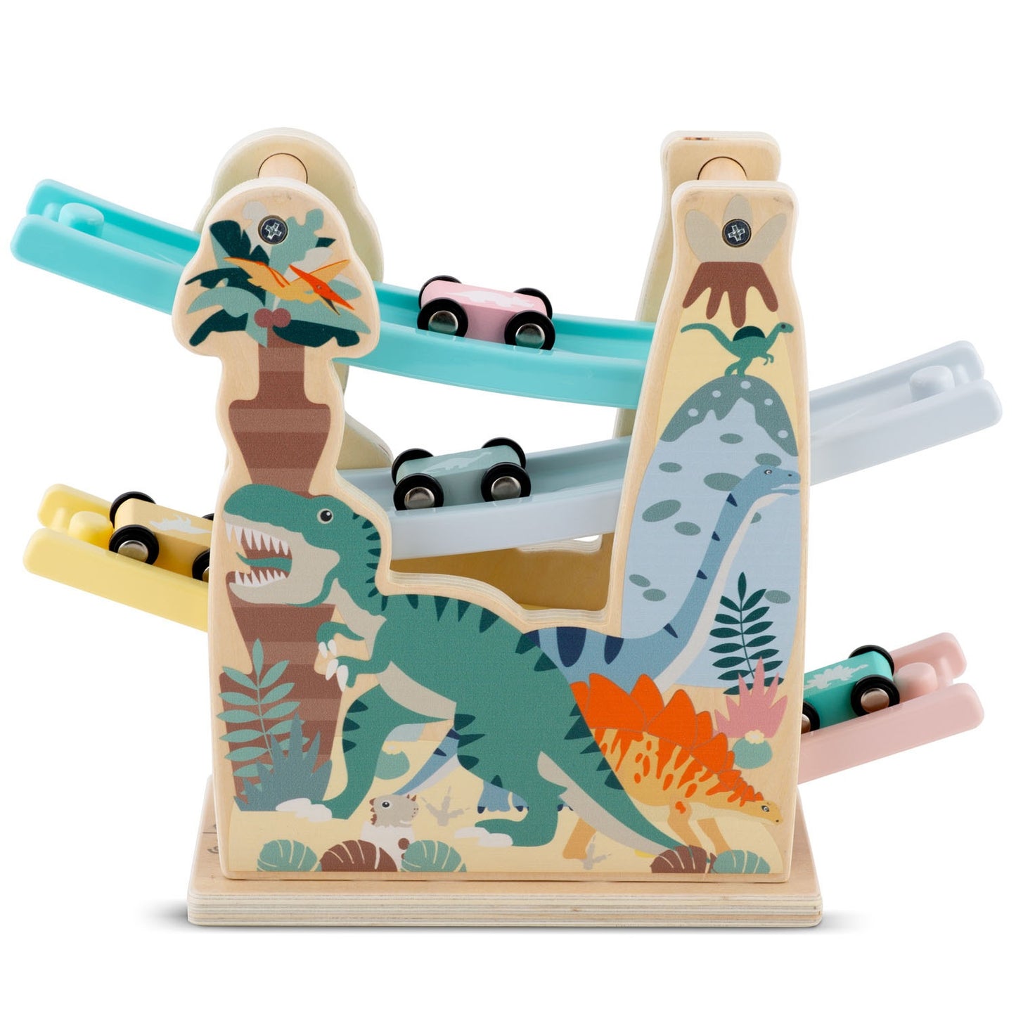 Wooden slide toy with cars RK-867 Ricokids