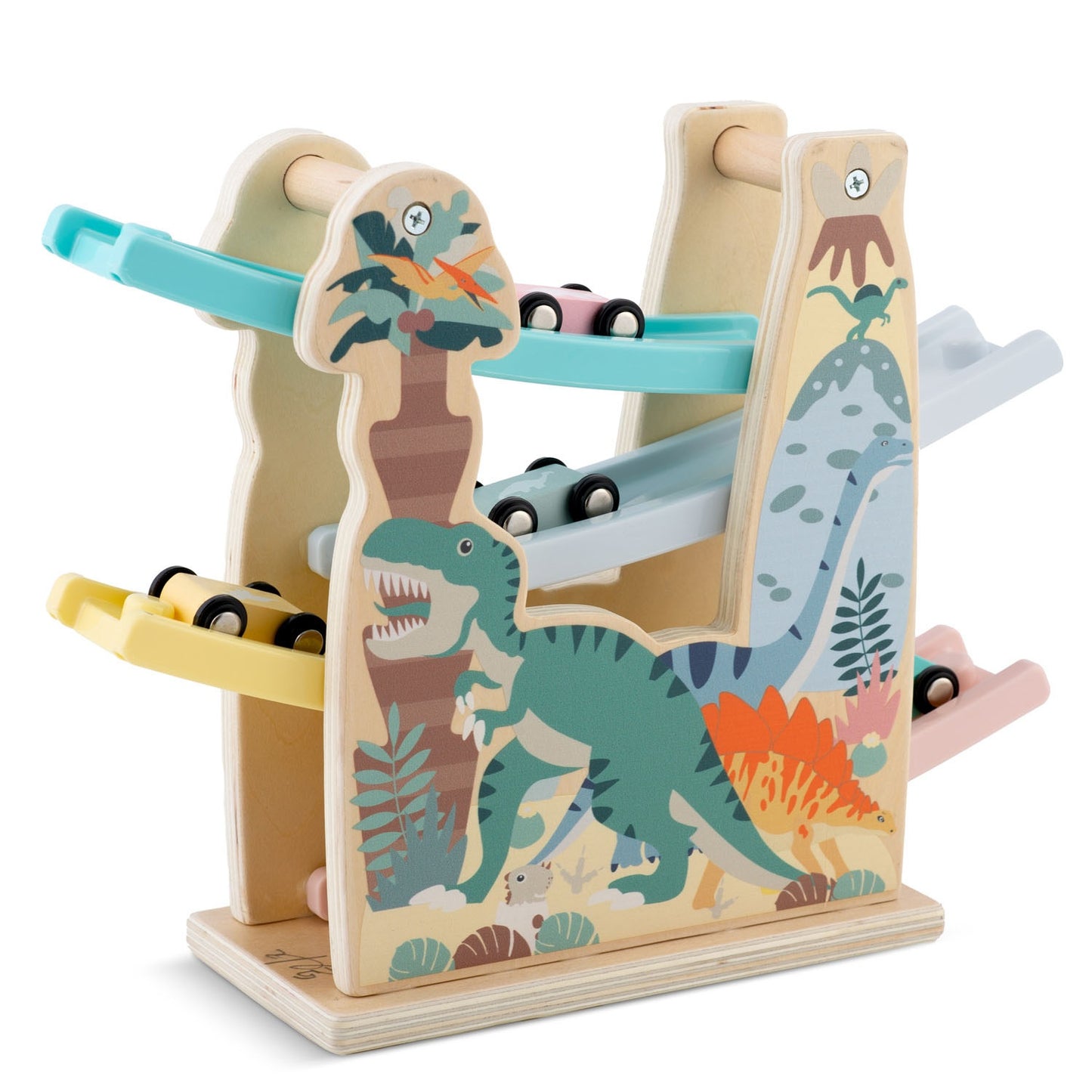 Wooden slide toy with cars RK-867 Ricokids