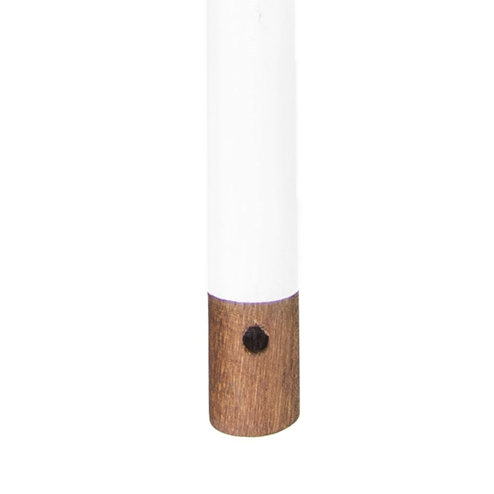 Wooden spoon made of acacia wood for mixing and serving in the kitchen