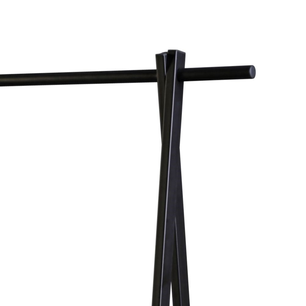 Wooden standing clothes hanger 151 cm