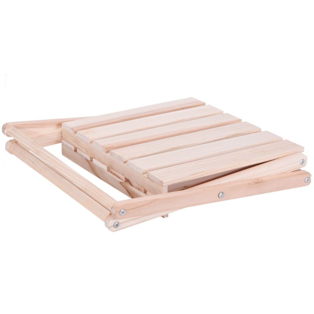 Wooden table for living room, terrace or flower table