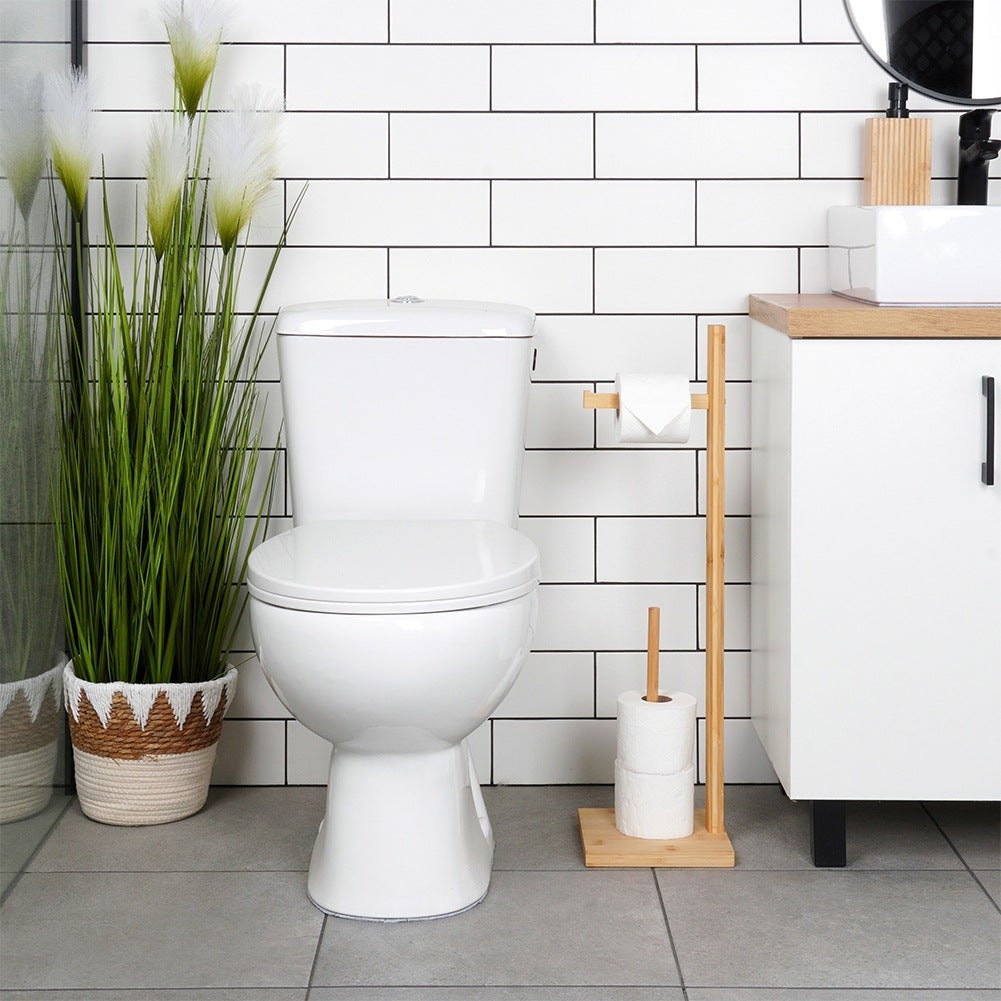 Wooden toilet paper stand 70 cm
