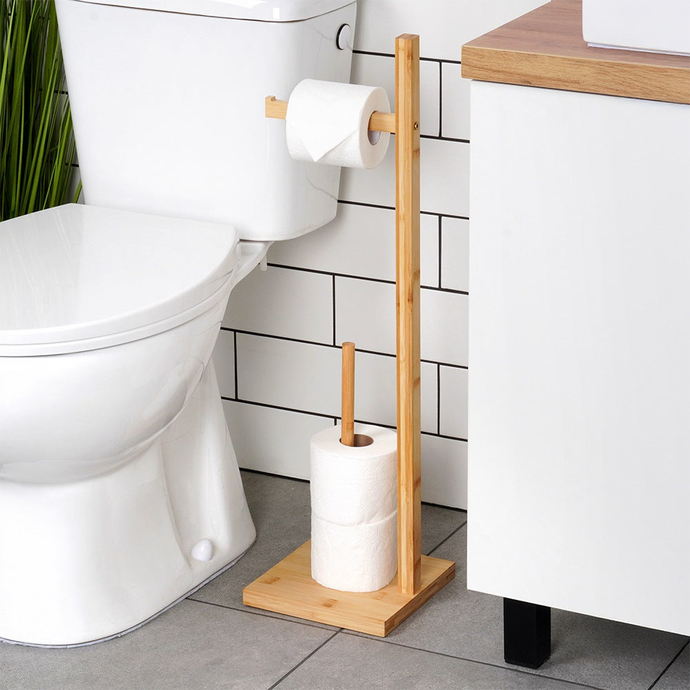 Wooden toilet paper stand 70 cm