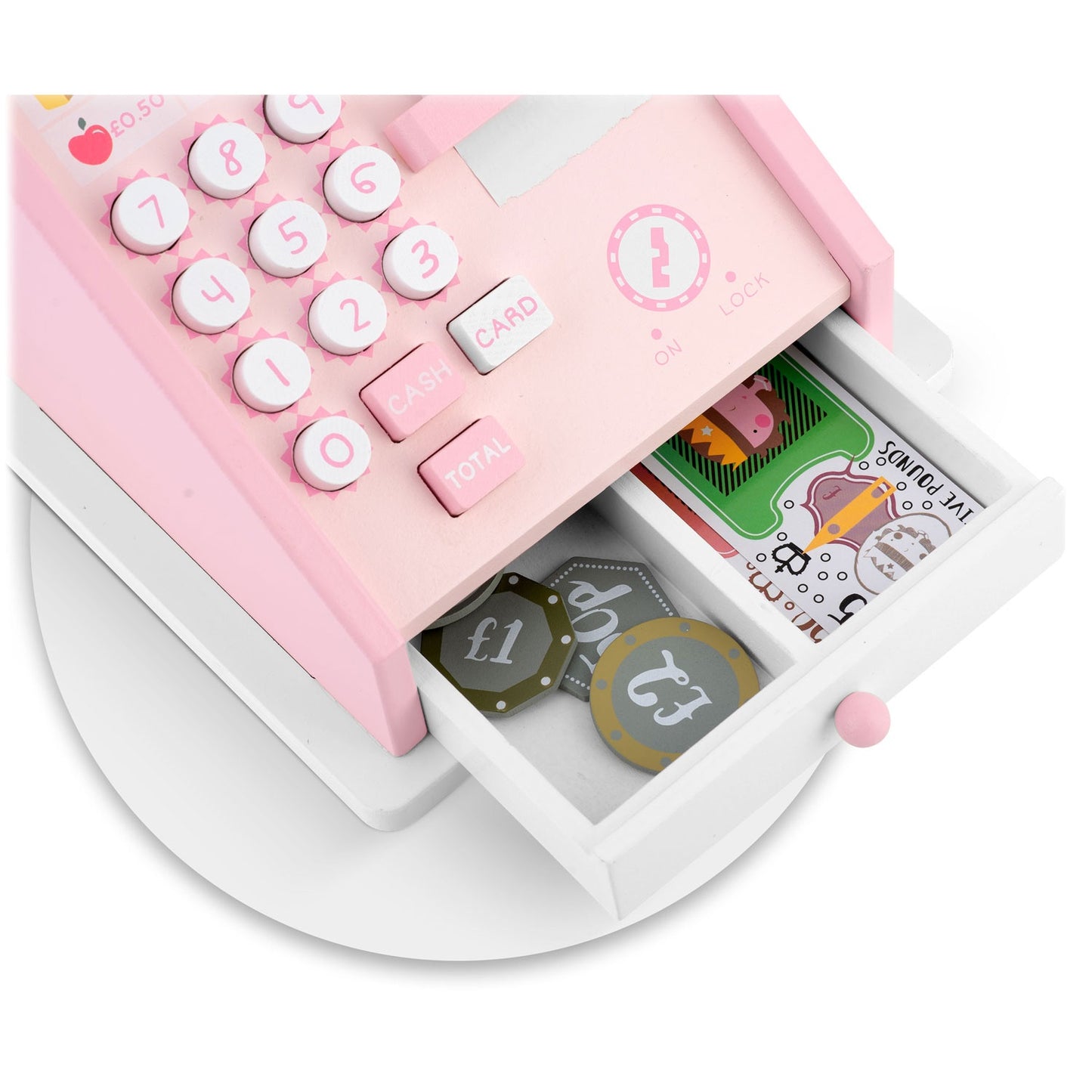 Wooden toy store cash register RK-868 Ricokids