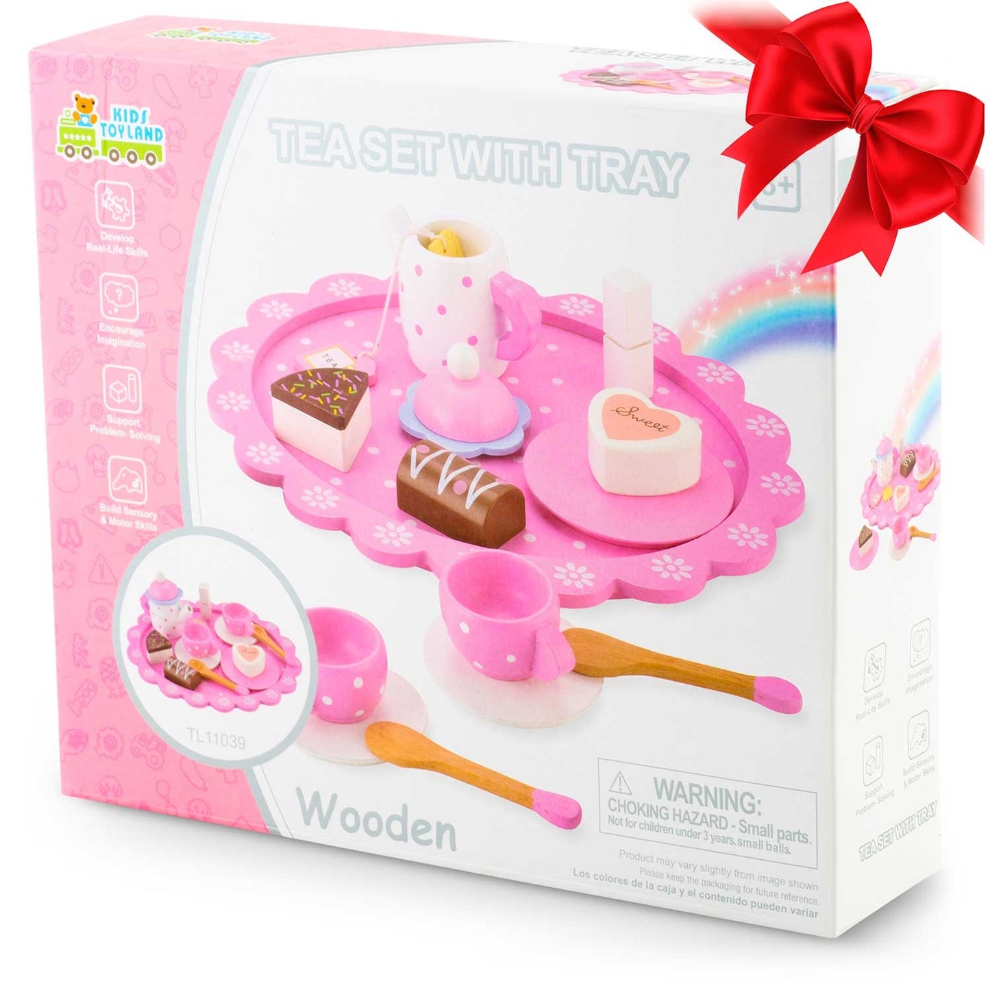 Wooden toy tea set RK-869 Ricokids