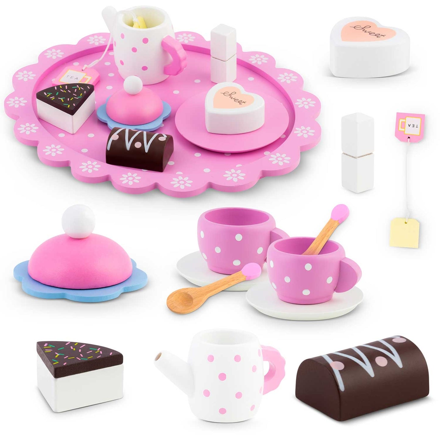 Wooden toy tea set RK-869 Ricokids