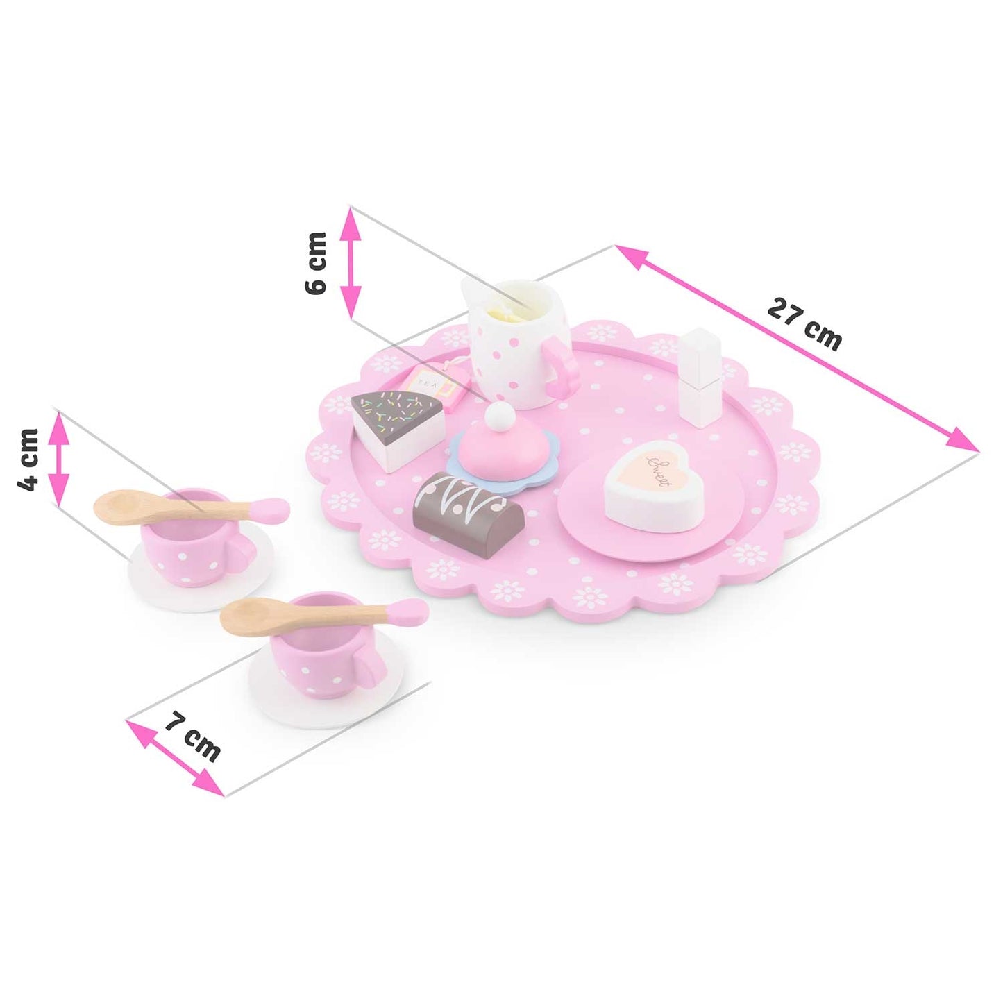 Wooden toy tea set RK-869 Ricokids