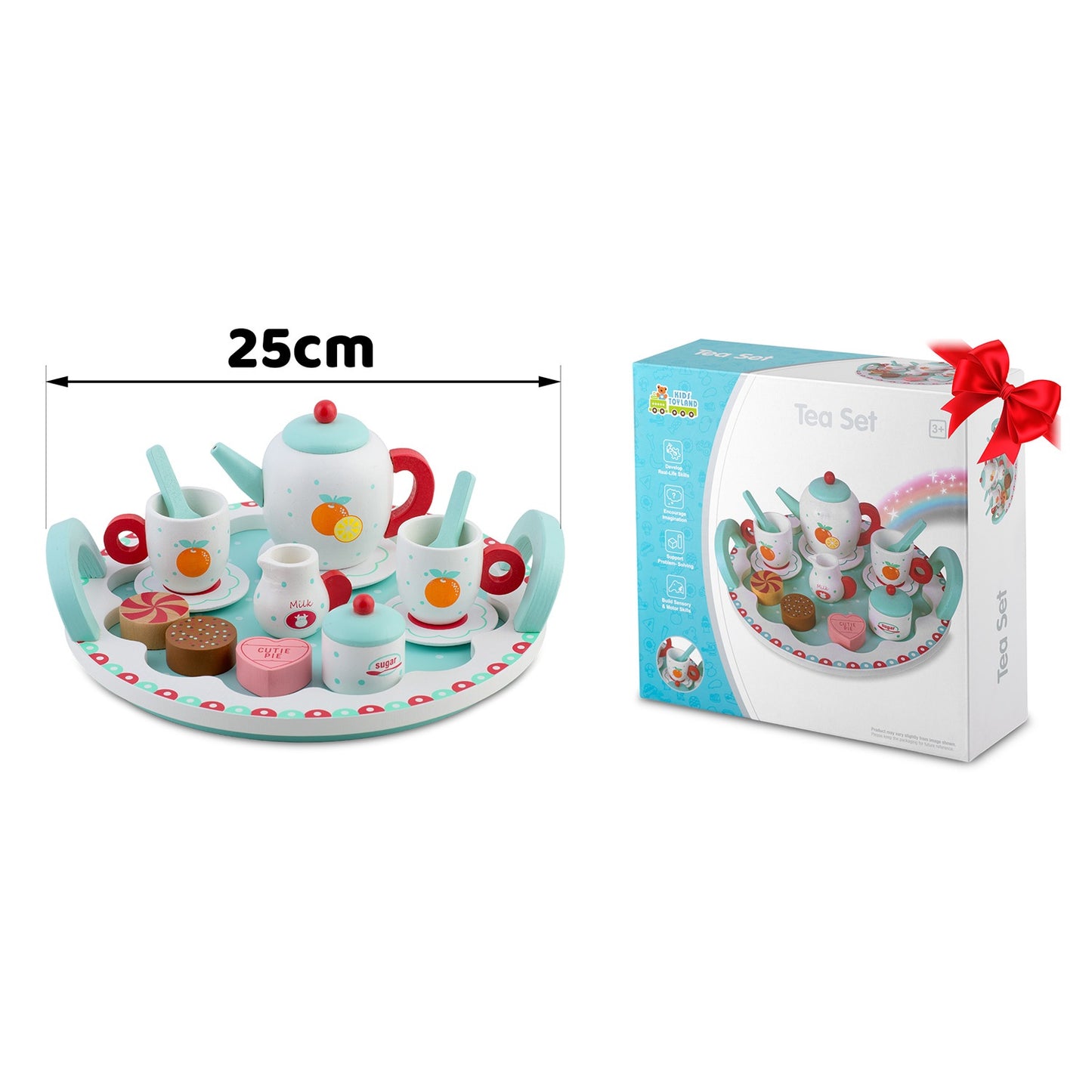 Wooden toy tea set RK-869 Ricokids