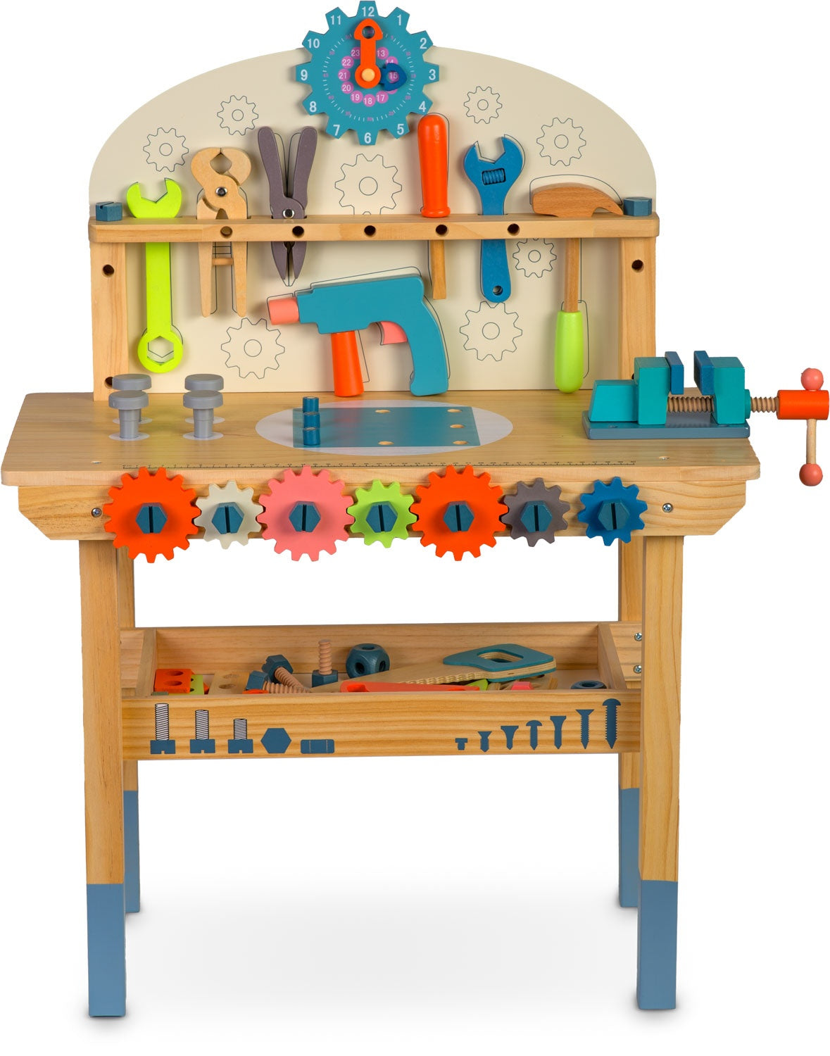 Wooden workshop with tools RK-876 Ricokids