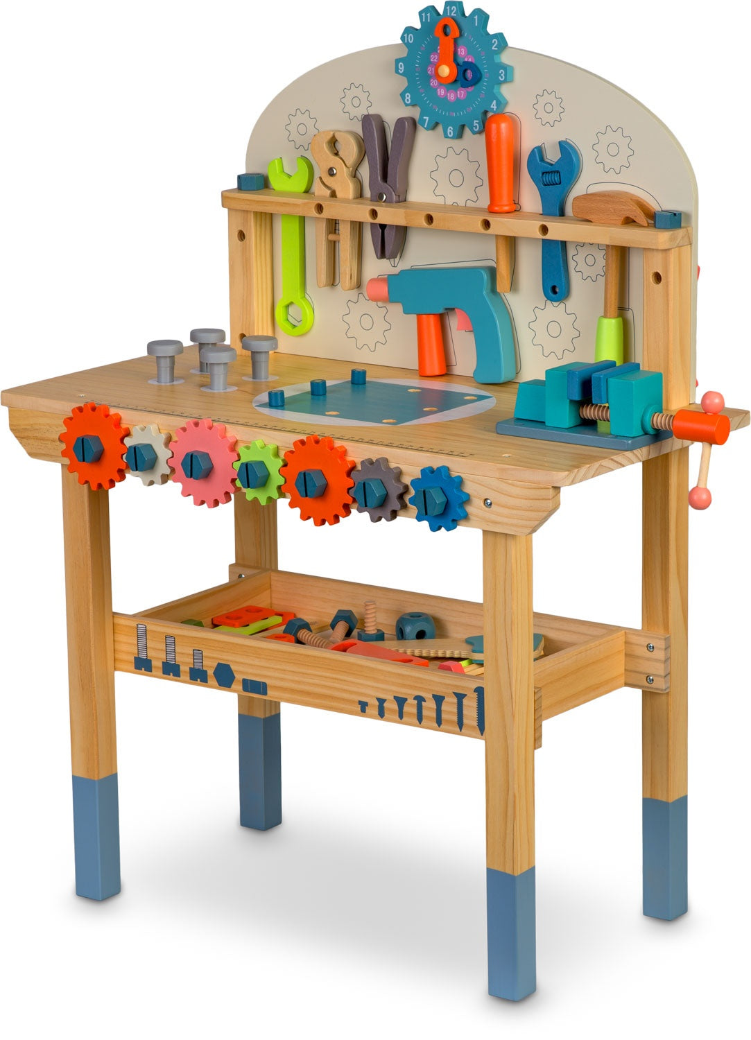 Wooden workshop with tools RK-876 Ricokids