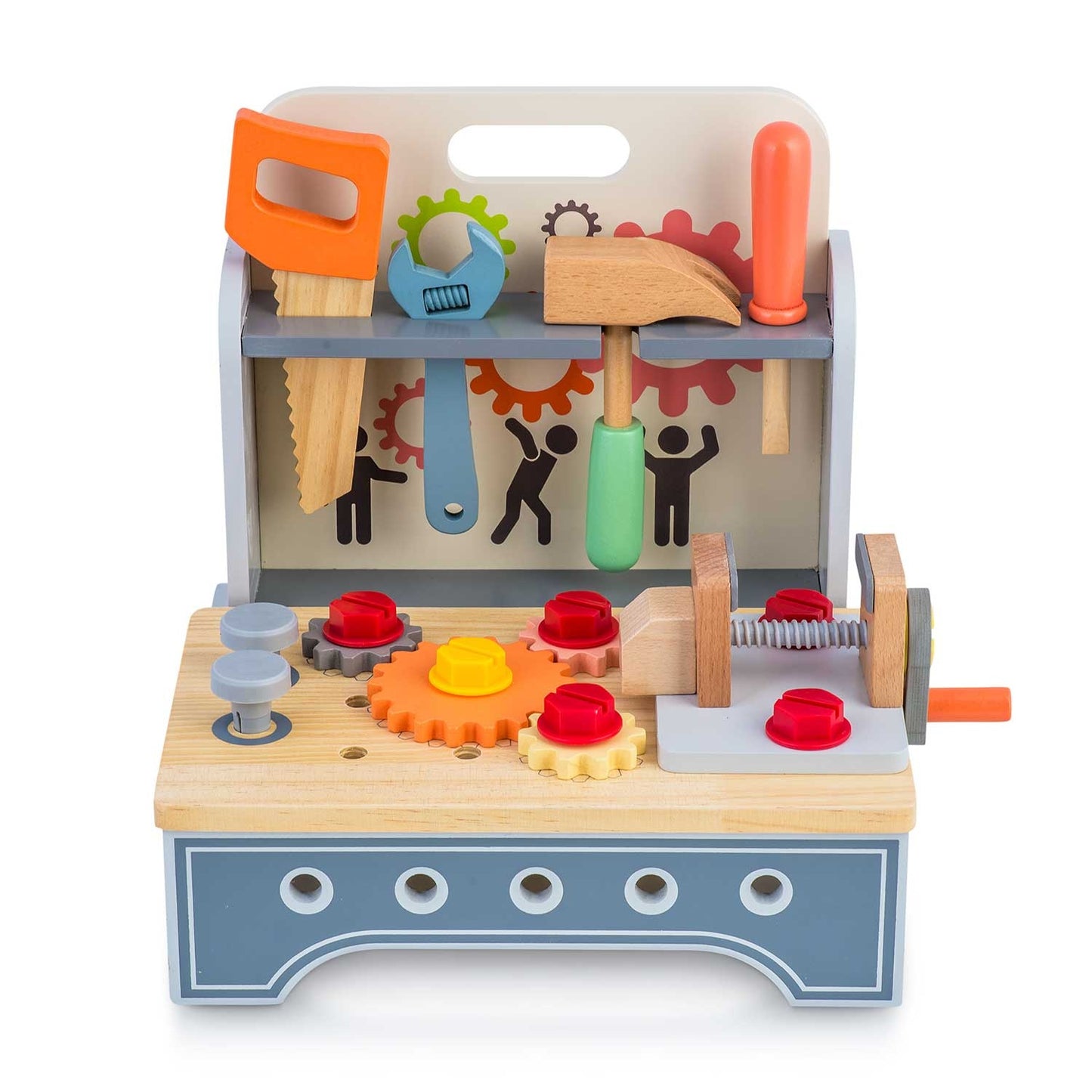 Wooden workshop with tools RK-877 Ricokids