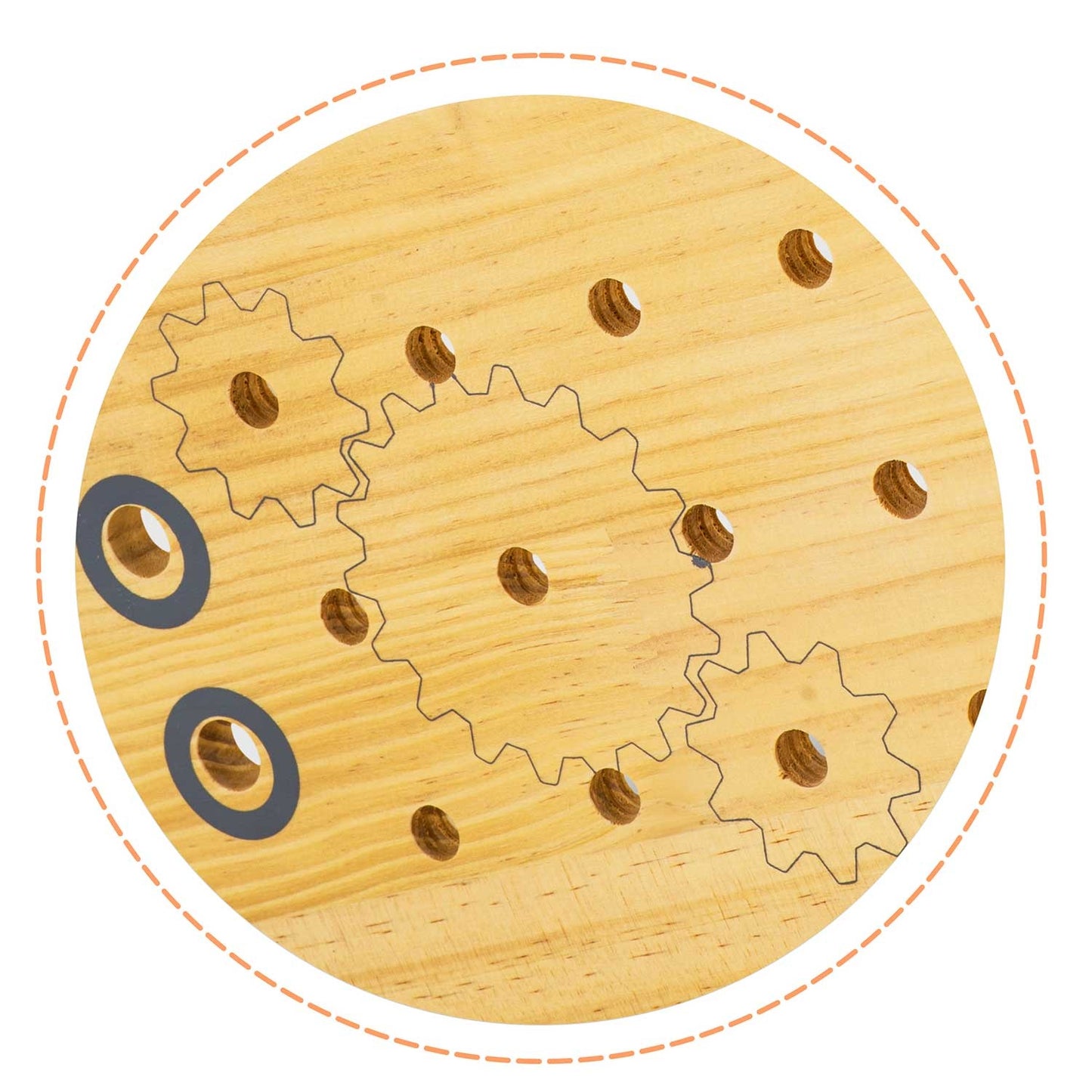 Wooden workshop with tools RK-877 Ricokids
