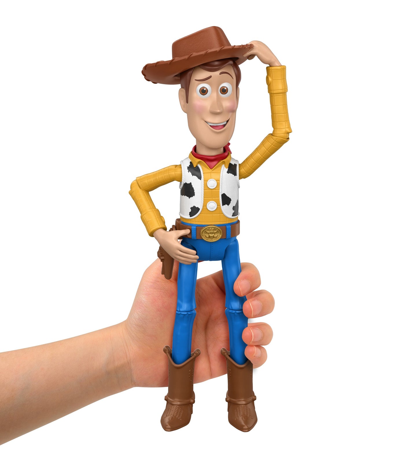Woody Action Figure, 12" Interactive Toy for Kids 3+