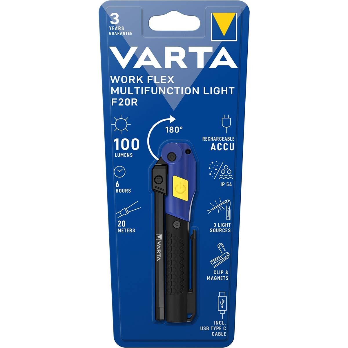 Work Flex® Multifunction lamp F20R Rechargeable