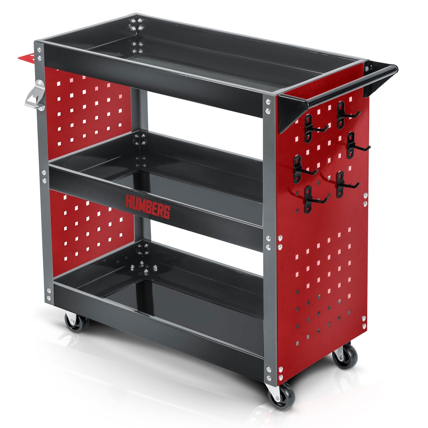 Workshop Tool Cart, Stainless Steel, 300 kg Capacity