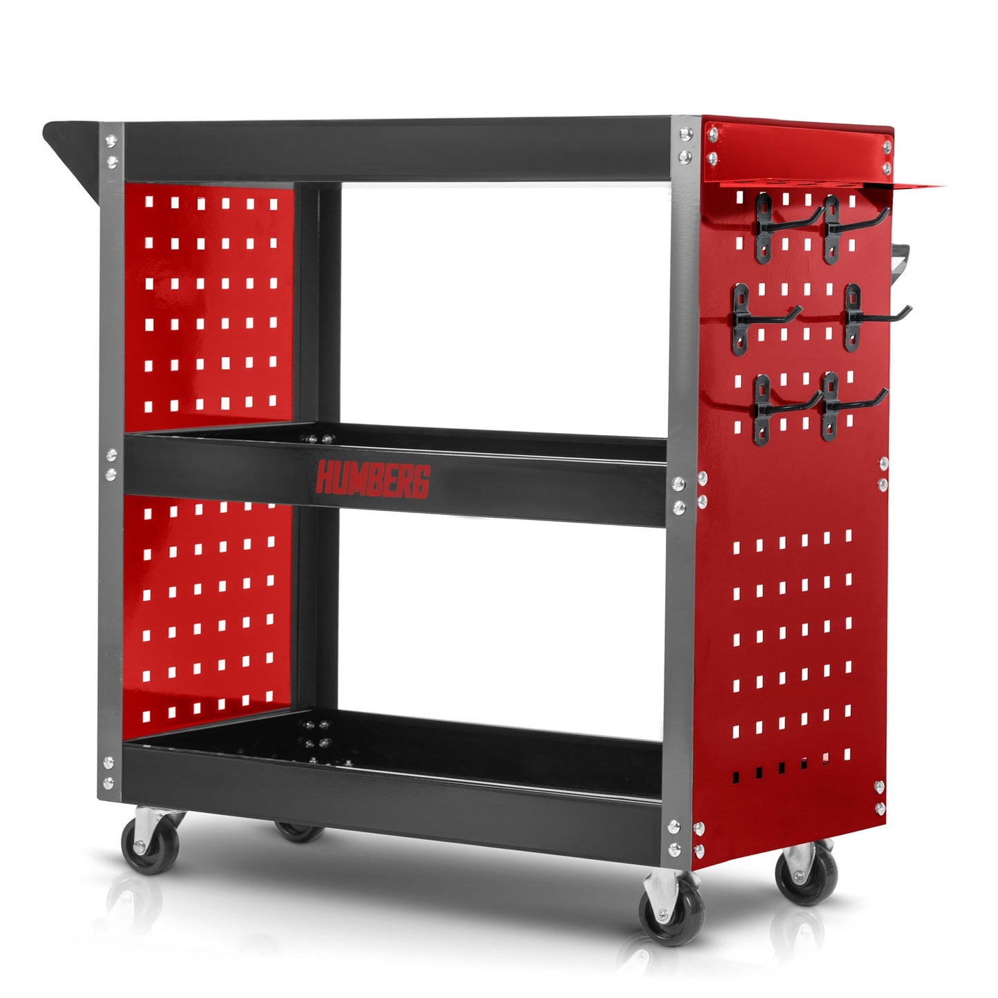 Workshop Tool Cart, Stainless Steel, 300 kg Capacity