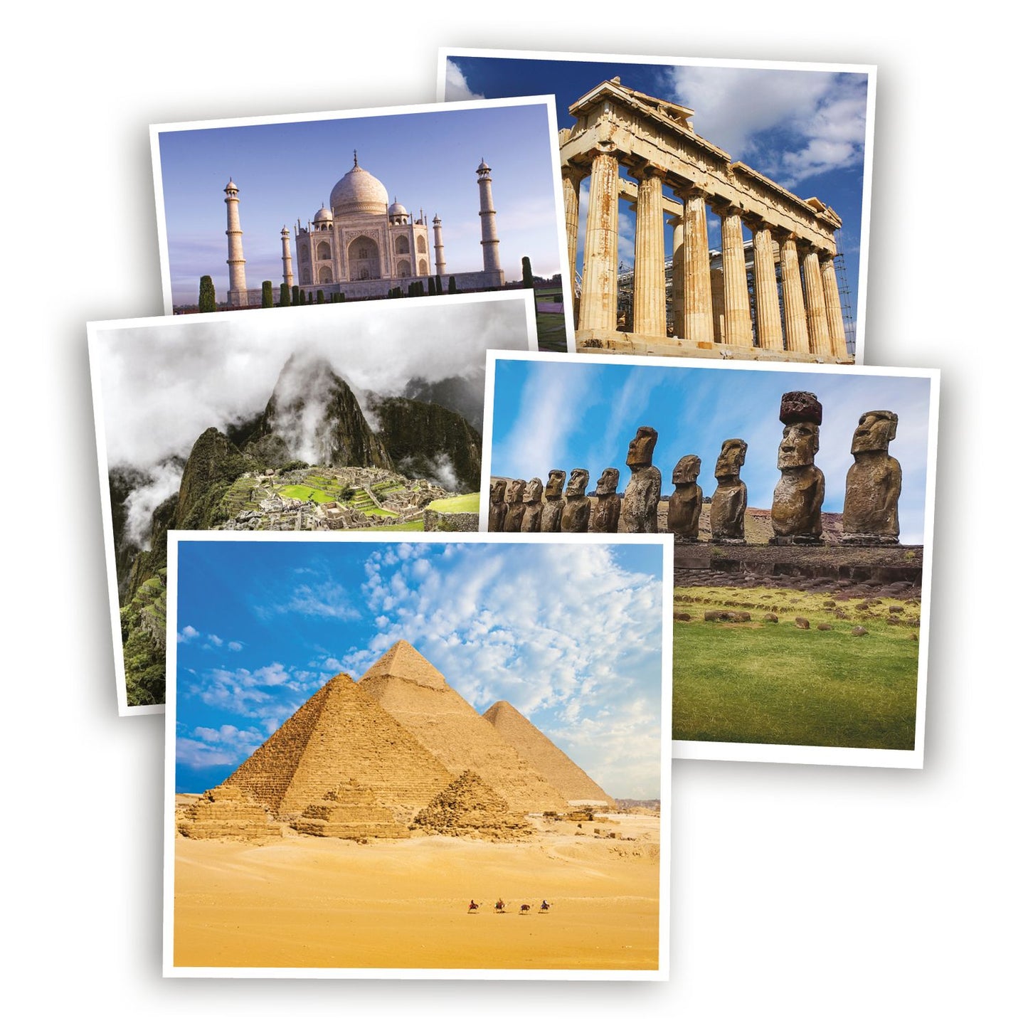 World Wonders Quiz Game, Fun Facts & Adjustable Difficulty
