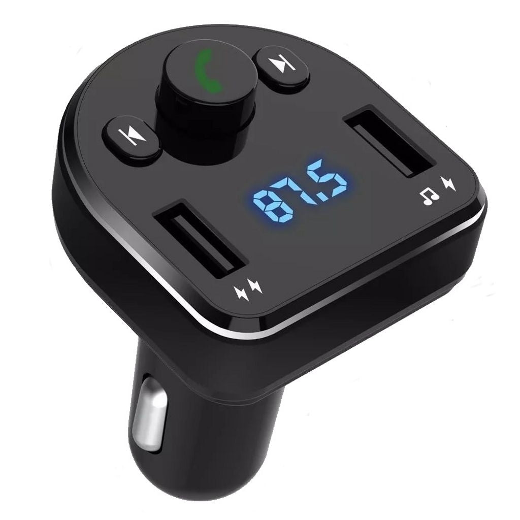 XO Car Charger 15W / FM Transmitter Bluetooth - Black