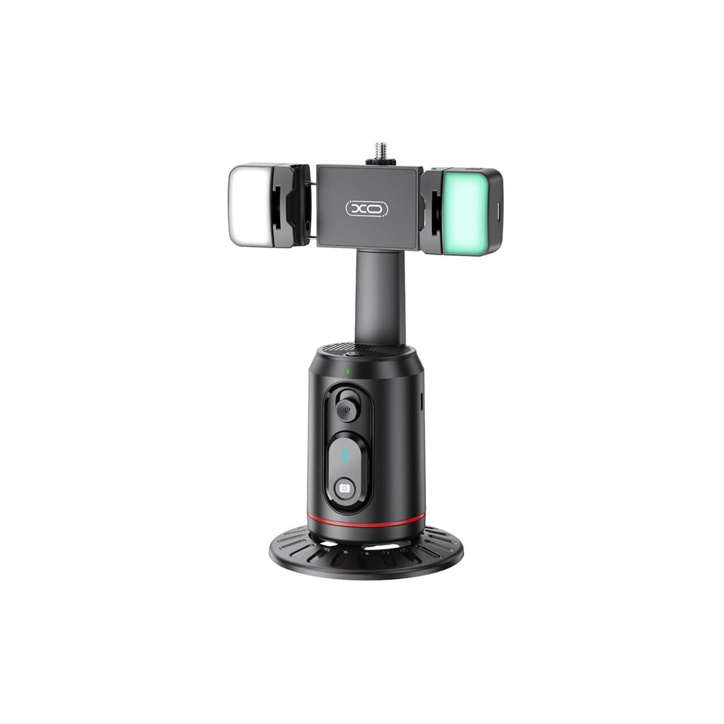 XO Tripod with 360° face tracking and light